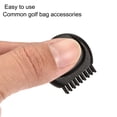 thumbnail image 4 of Uxcell Mini Golf Club Brush Portable Pocket Dust Groove Cleaner Black 8 Pack, 4 of 5