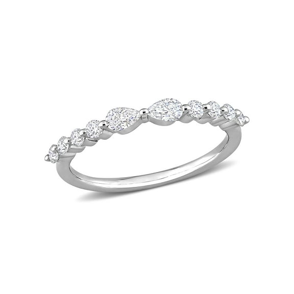Everly Women's Created Moissanite Sterling Silver Ring