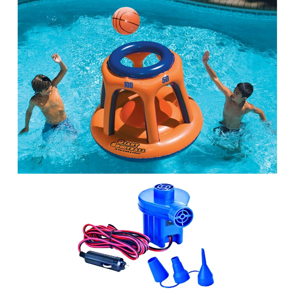 basketball inflatable pool