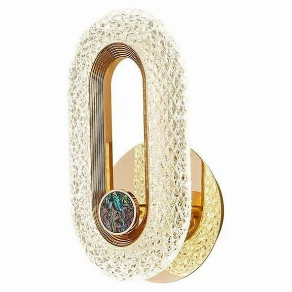 8W Modern Crystal LED Chandelier Luxury Decorative Lighting Fixture Chandelier for Living Room Bedroom Kitchen