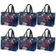 thumbnail image 1 of Bolsa de regalo navideña de 6 piezas, bolsa de mano laminada no tejida, bolsa de compras ecológica, bolsa de mano para compras, bolsa de mano reutilizable y plegable, para decoración del, 1 of 8