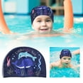 thumbnail image 2 of Gorro de baño cómodo para niños de 1 a 7 años. Gorro de baño para niños pequeños y adolescentes., 2 of 7