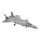 thumbnail image 2 of Kits de construcción de aviones de J20 a escala 1:72, decoración realista para el hogar, maqueta de avión para ensamblar en estanterías, bares Estilo A, 2 of 9
