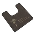 thumbnail image 1 of Almohadil de secado sin absorción de agua para , cubierta de inodoro en apariencia de U, alfombra rectangur para inodoro, alfombri café perfecl cubierta del piso en forma de u del inodoro, 1 of 7