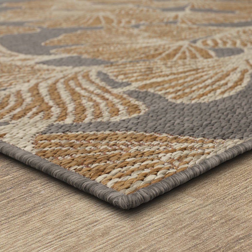 Mohawk Home Jade Butterfly Outdoor Area Rug, Rust, 10' x 13'