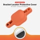 thumbnail image 2 of Cubierta impermeable del soporte del localizador del soporte del rastreador de bicicletas para AirTag (naranja), 2 of 5