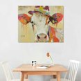 thumbnail image 2 of Orinice Mom Cow by Jennifer Mercede " Art Print Poster 16x12in, 2 of 6