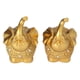thumbnail image 2 of Estatua de Elefante ANGGREK Estatuilla de Elefante Dorado de Resina Estilo Elegante, 2 of 8