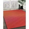thumbnail image 3 of Ahgly Company Machine Washable Indoor Rectangle Transitional Red Area Rugs, 2' x 5', 3 of 7