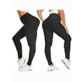 thumbnail image 4 of Women's High Waist Tiktok Butt Leggings Yoga Pants Butt Lifting Tummy Control Sport Pants Anti Cellulite Workout Leggings Textured Booty Tights Pants, 4 of 6