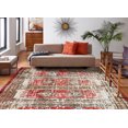 thumbnail image 2 of Kalaty Solstice Area Rug SC-062 Canyon Red Faded Shaded 5' 3" x 7' 6" Rectangle, 2 of 3