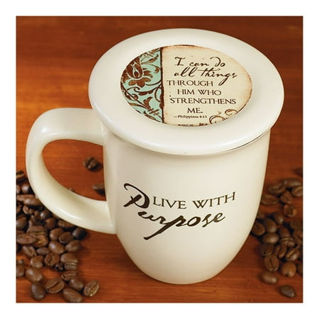 Abbey Press - Abbey Press Live with Purpose Mug and Coaster Set