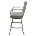 thumbnail image 4 of Set of 3 - Outdoor Indoor Counter 26" Bar Stool - Erin on Beige Frame, 4 of 4