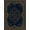 Navy Blue Gold, Pattern 16, variant on ODIKA Abstract Gothic Serpent Vintage Scroll Coiled Border Snake Moody Refined for Home Office, Gaming Room, Under Desk, Non-Slip Chair-Friendly