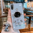 thumbnail image 1 of Case For Lenovo K14 Pro Solid Color Soft With Astronaut Bracket Silicone Plating Phone Cover For Lenovo K14 Plus K13 Note Case LXY, 1 of 7