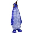 thumbnail image 3 of Northlight LED Lighted Commercial Grade Acrylic Penguin Outdoor Christmas Decoration - 26" - Pure, 3 of 7