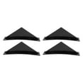 Glossy Black Shark Fin Rear Bumper Diffuser Lip Spoiler Kit with