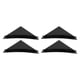 thumbnail image 5 of Glossy Black Shark Fin Rear Bumper Diffuser Lip Spoiler Kit with Mounting Screws Universal, 5 of 9
