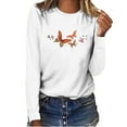 thumbnail image 2 of Blusa manga larga Fridja cuello redondo estampada hj1571, 2 of 5