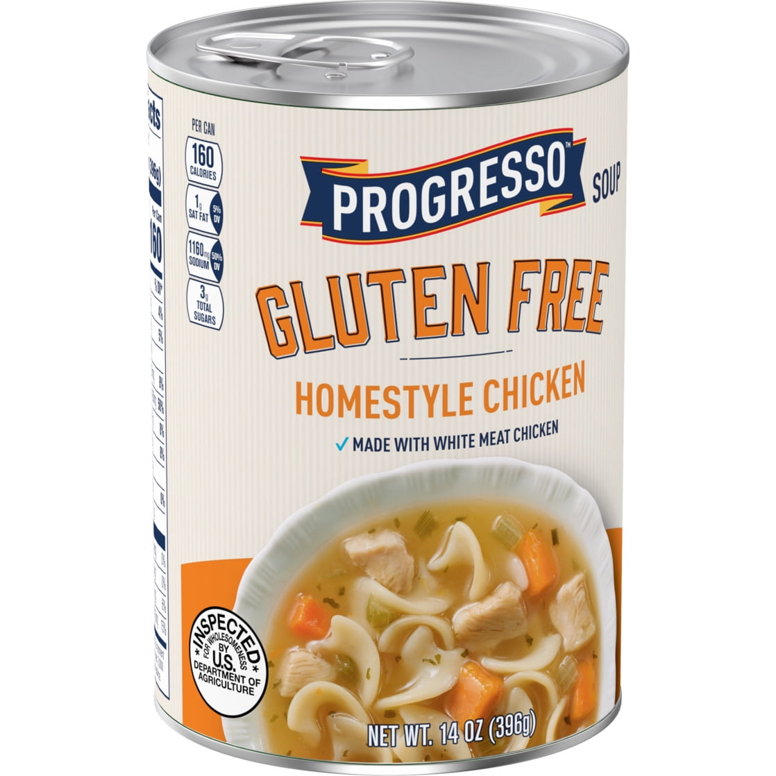 (2 pack) Progresso Gluten Free Homestyle Chicken Soup, 14 oz.