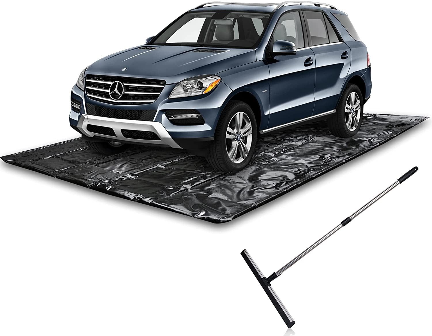 Zone Tech Containment Mats Garage and Parking Area Floor Protection