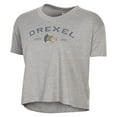 thumbnail image 2 of Women's Alternative Apparel  Gray Drexel Dragons Retro Jersey Headliner Cropped T-Shirt, 2 of 3