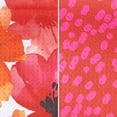 thumbnail image 2 of RITZ Poppy & Long Dots Microfiber Dish Cloth Set, 6-Piece, Watercolor Botanical & Abstract Pattern, 12" x 12", 80% Recycled, 2 of 6