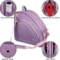 thumbnail image 6 of WOLT Purplepink Ice Skate Roller Skate Bag, Inline Skate Bag with Adjustable Shoulder Strap, 6 of 7