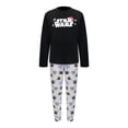 thumbnail image 1 of Pijama Star Wars para Hombre, Manga Larga Negro Talla EG, 2 Piezas, 1 of 4
