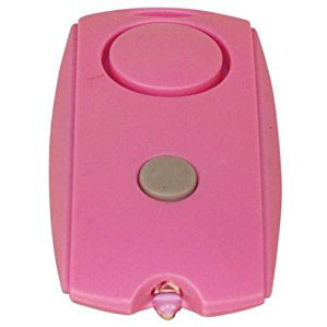 Safety Technology PAL-120-PINK Mini Personal Alarm with Keychain, LED flashlight, and Belt