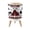 Color 2, variant on Small Trash Can with Lid Boho Western Cowboy Southwestern Country Mandala Patterns 1.8 Gallon Dog Proof Trash Can Round Garbage Can Waste Bin Wastebasket for Bathroom Bedroom Living Room