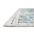 thumbnail image 6 of Unique Loom Yara Collection Area Rug - Yash (2' x 6' Runner Seaglass/Ivory), 6 of 7