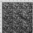 thumbnail image 4 of oneOone Cotton Poplin Twill Gray Fabric Tropical Leaf Sewing Material Print Fabric By The Yard 56 Inch Wide, 4 of 5