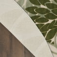 thumbnail image 6 of Nourison Aloha Indoor/Outdoor Ivory Green 7'10" x Round Area Rug (8 Round), 6 of 9