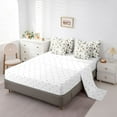 thumbnail image 5 of Castle Fairy Female Men Adults Animal Mallard Duck Bedding Comforter Set 7 Pieces,Vintage Aesthetic Full Bedding Set Lightweight,Fishing And Hunting Fitted Sheet Flat Sheet,Lightweight Room Decor, 5 of 8