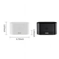 thumbnail image 4 of X  Simulation Flame Mist Humidifier 2 Brightness Night Light Quiet Cool Desktop USB Humidifier Aromatherapy Essential Oil Diffuser for Home Office Bedroom Baby Room Auto-off, 4 of 11