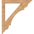 thumbnail image 3 of Ekena Millwork 3 1/2"W x 34"D x 38"H Olympic Traditional Smooth Bracket, Western Red Cedar, 3 of 4