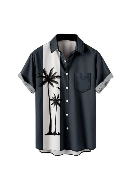 Big Tall Hawaiian Shirts Men