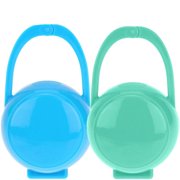 Baby Soother Container Holder Pacifier Dummy Box Travel Storage Case Gift Safe Pacifier Holder PP Plastic Box