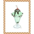 thumbnail image 2 of Roper, Virginia A. 15x18 White Modern Wood Framed Museum Art Print Titled - Ice Cream Parlor III, 2 of 4