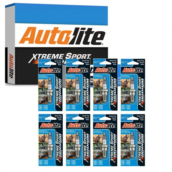 8 pc Autolite XS4164DP Xtreme Sport Spark Plugs for Ignition Wire Secondary