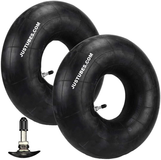 Two New 22x910 TR6 Metal Valve Heavy Duty ATV Tire Inner Tube 22910