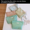 thumbnail image 4 of Bolsa de maquillaje STARDW Aesthetic Floral para mujeres y niñas de lona, 4 of 6