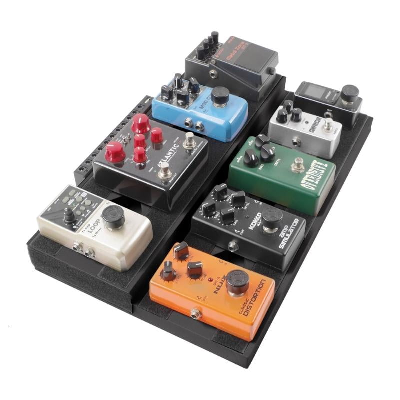 CEORPER Guitar Effects Pedal Board Nonslip Light Weight Bass Effect Attachment