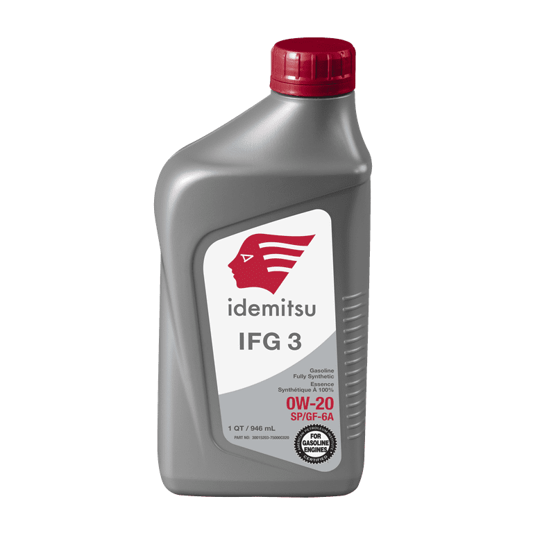 Idemitsu 0W-20 Full Synthetic Engine Oil for Automotive Vehicle