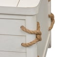 thumbnail image 4 of Dockside White Storage Trunk, 4 of 9