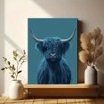 thumbnail image 6 of Bluebell Flower Canvas Print Wall Art for Living Room Bedroom Dining Room Office Entryway Decor, 6 of 8