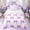 Purple 01, variant on Erosebridal Girly Pink Bowknot Queen Comforter Set, Cute Love Heart Bedding Comforter Set for Girls, 3pcs