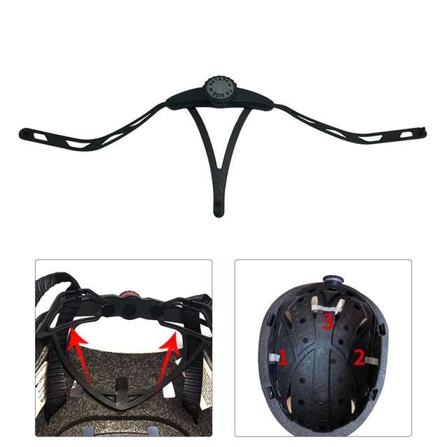 Sistema de retención de casco, bicicleta de nailon, ciclo ajustable para adultos, mujeres, ciclo motor, ejercicio, ciclismo , D D Macarena sistema de retención