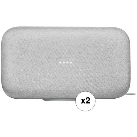HomeMax Pair Kit (Chalk 842776103062, Chalk 842776103062) Two Google's wireless speakers, Integrated Bluetooth, Wi-Fi connectivity, Voice control, Designed for Music, GA00222-US, Perfect